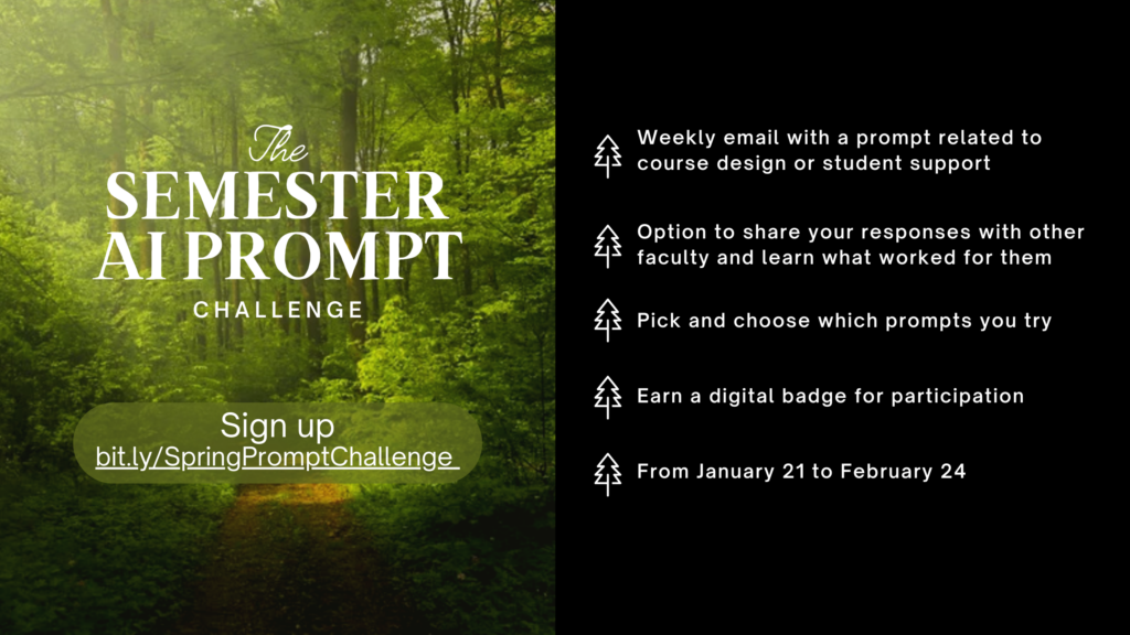 Spring Semester Prompt Challenge